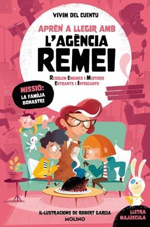 Aprèn a llegir amb l'Agència REMEI (Resolem Enigmes i Misteris Estranys i Intrig | 9788427249486 | Vivim del cuentu