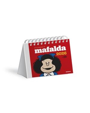 Mafalda 2026, Calendario Escritorio Rojo | 9786316693181 | Quino