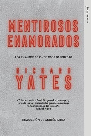 Mentirosos enamorados | 9791399043822 | Yates, Richard