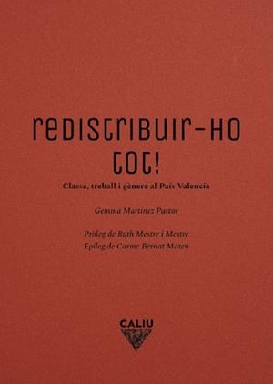 Redistribuir-ho tot! | 9791399012835