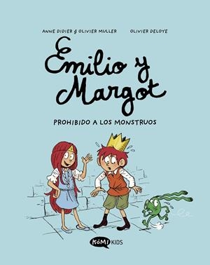 Prohibido a los monstruos (Emilio y Margot 1) | 9788419183040 | Didier, Anne/Muller, Olivier