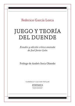 Juego y teoría del duende | 9788417325435 | García Lorca, Federico