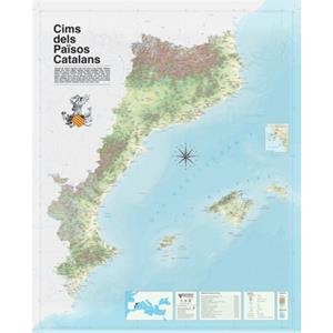 Mapa de cims dels Països Catalans | 9999902840313