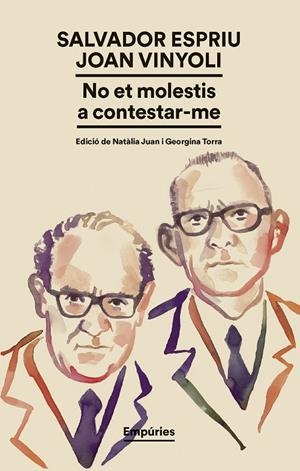No et molestis a contestar-me | 9791387736224 | Salvador Espriu/Vinyoli, Joan