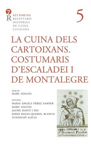 Cuina dels cartoixans, la | 9788472269026 | Anònim