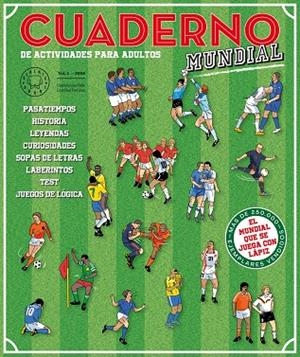 Cuaderno de actividades para adultos- MUNDIAL de fútbol | 9791387748029