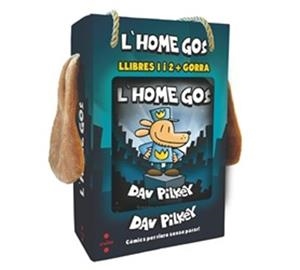 Lot L'Home Gos amb gorra: Llibres 1 i 2 | 9788466160438 | Pilkey, Dav