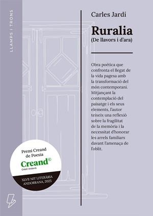 Ruralia (De llavors i d’ara) | 9789992081143 | Jardí, Carles