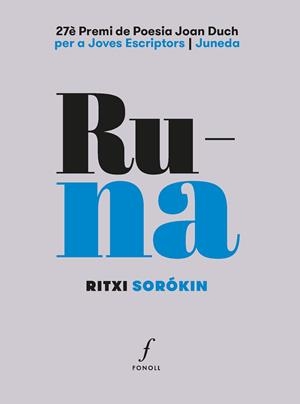 Runa | 9788410220515 | Sorokin, Ritxi
