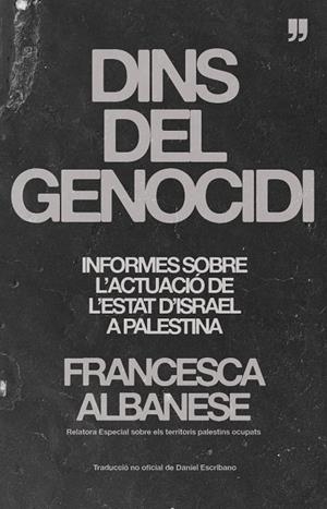 Dins del genocidi | 9791388244162 | Albanese, Francesca